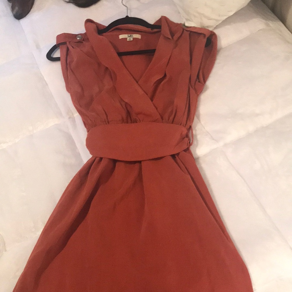 Dark red/orange dress—worn once